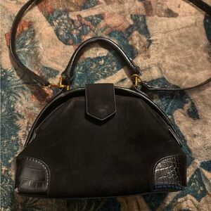 Free People Black Purse